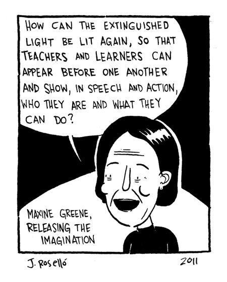 Maxine Greene Comic