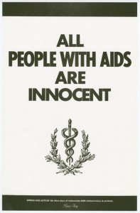 Poster designed by Gran Fury